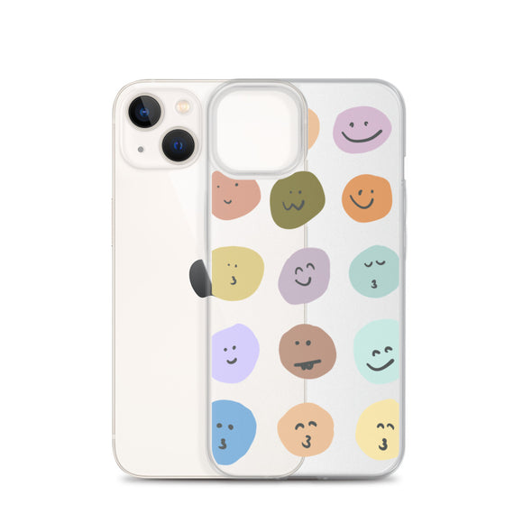 Overloaded smiles Transparent iPhone Case - Thewearablethings