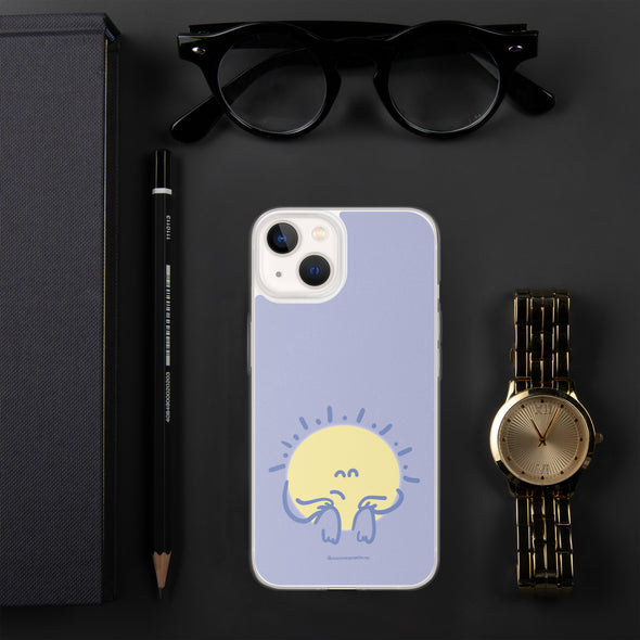 Dimmed Sun Transparent iPhone Case
