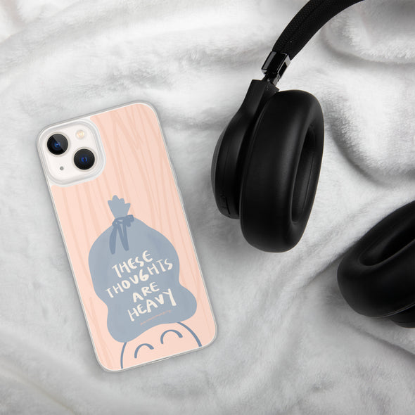 Heavy Thoughts iPhone Case