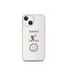 Slowly but surely Transparent iPhone Case - Thewearablethings