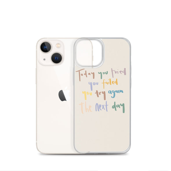 Try again iPhone Case - Thewearablethings