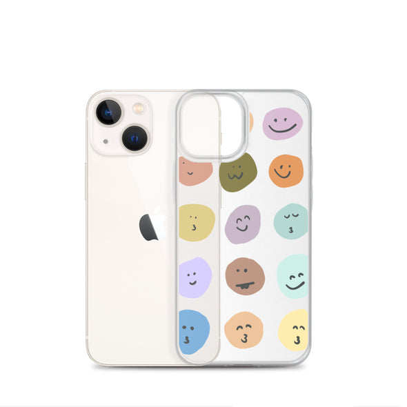 Overloaded smiles Transparent iPhone Case - Thewearablethings