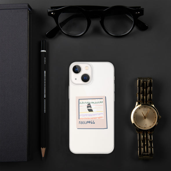 Feelings Transparent iPhone Case