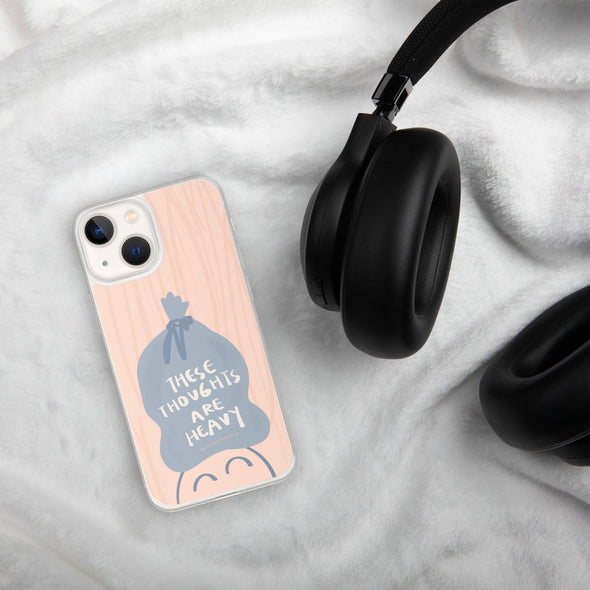 Heavy Thoughts iPhone Case