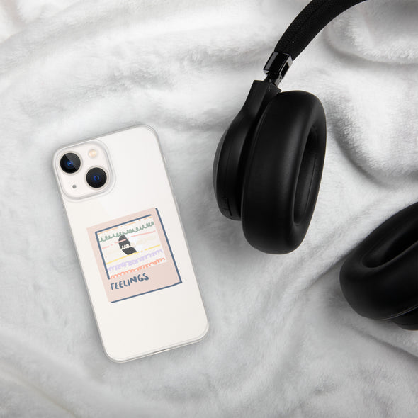 Feelings Transparent iPhone Case