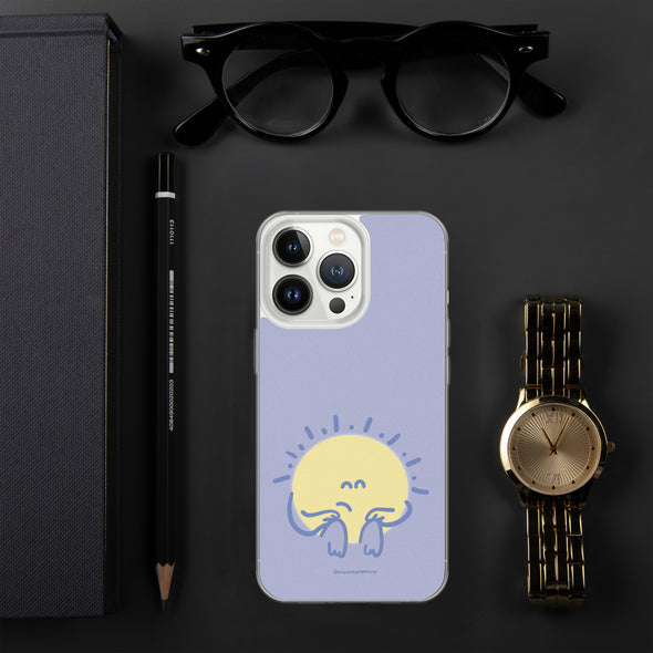 Dimmed Sun Transparent iPhone Case
