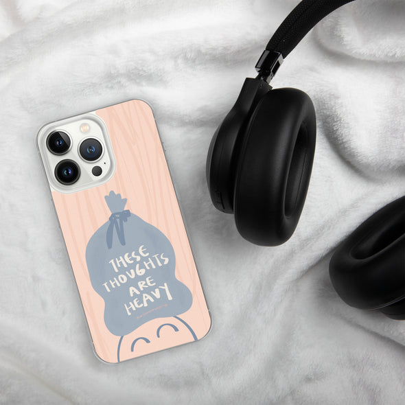 Heavy Thoughts iPhone Case