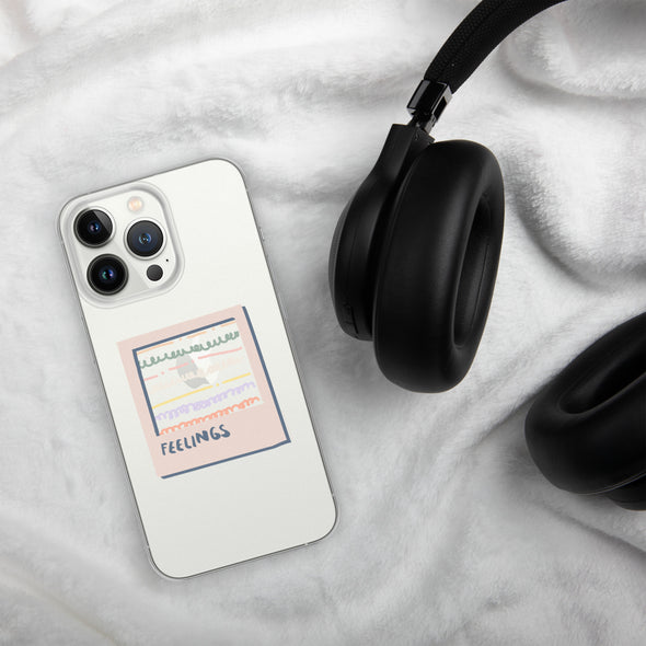 Feelings Transparent iPhone Case