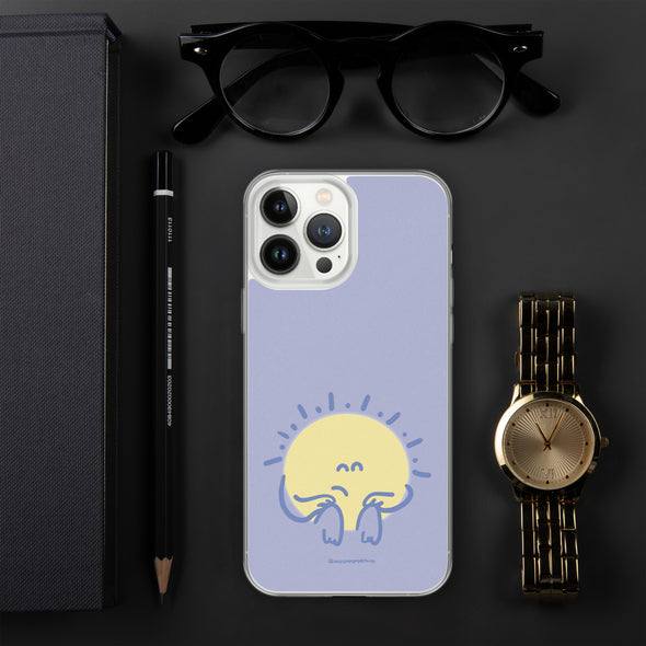 Dimmed Sun Transparent iPhone Case