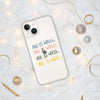 All Is Well Transparent iPhone Case - Justsomesimplethings
