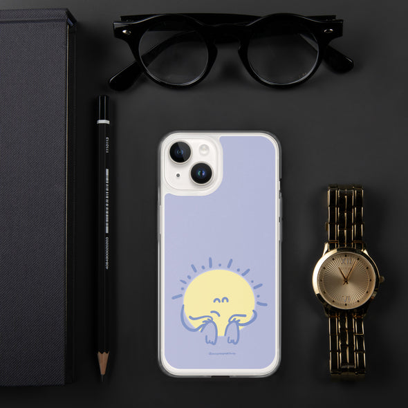 Dimmed Sun Transparent iPhone Case
