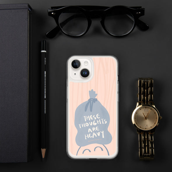 Heavy Thoughts iPhone Case