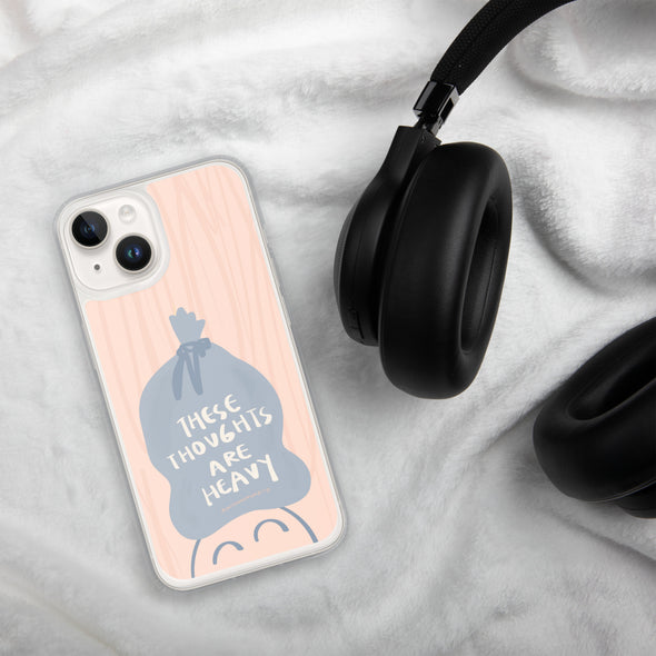 Heavy Thoughts iPhone Case