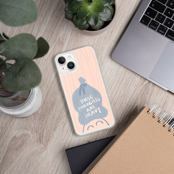 Heavy Thoughts iPhone Case