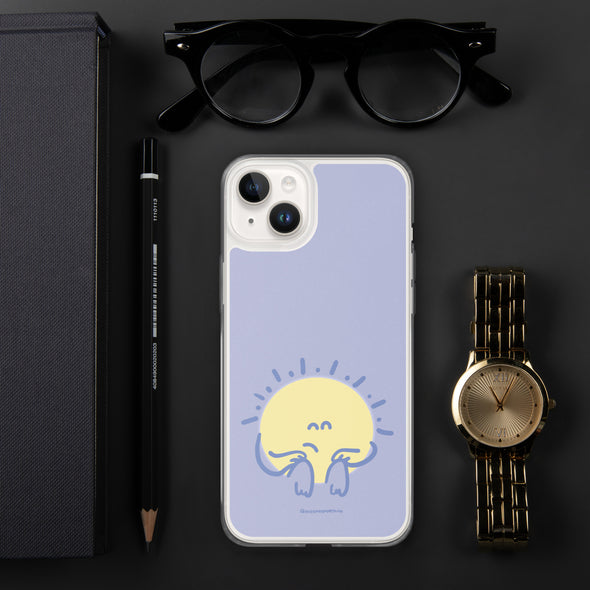 Dimmed Sun Transparent iPhone Case