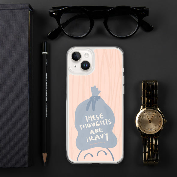 Heavy Thoughts iPhone Case