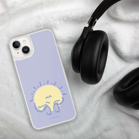 Dimmed Sun Transparent iPhone Case