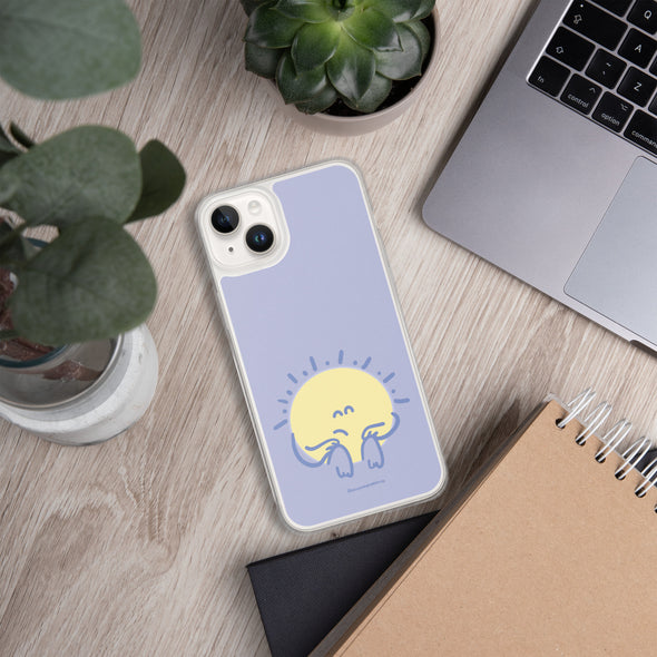 Dimmed Sun Transparent iPhone Case