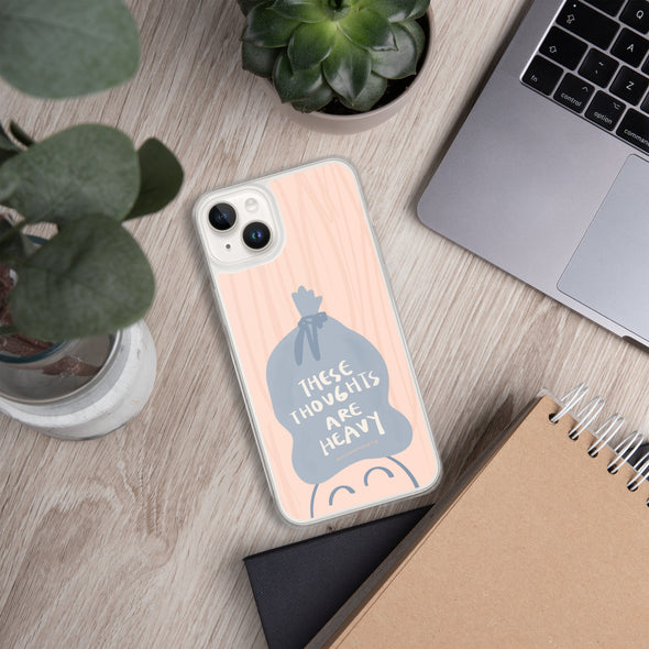 Heavy Thoughts iPhone Case