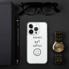 Slowly but surely Transparent iPhone Case - Justsomesimplethings