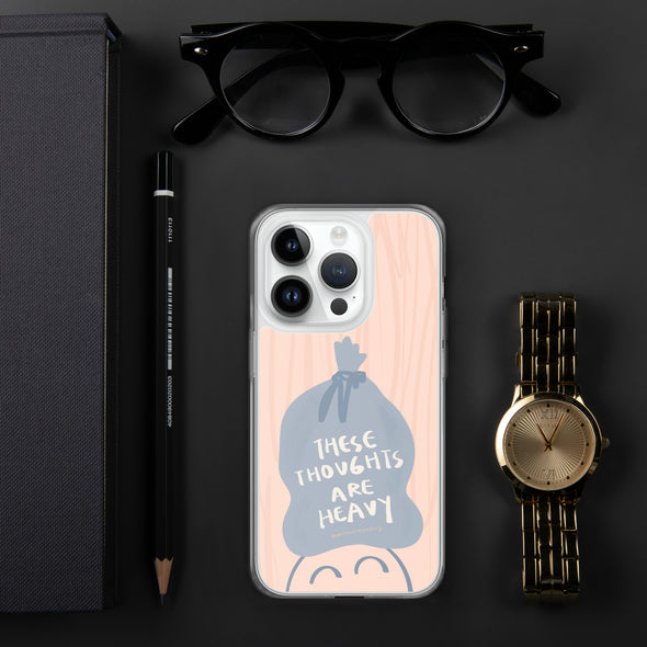 Heavy Thoughts iPhone Case