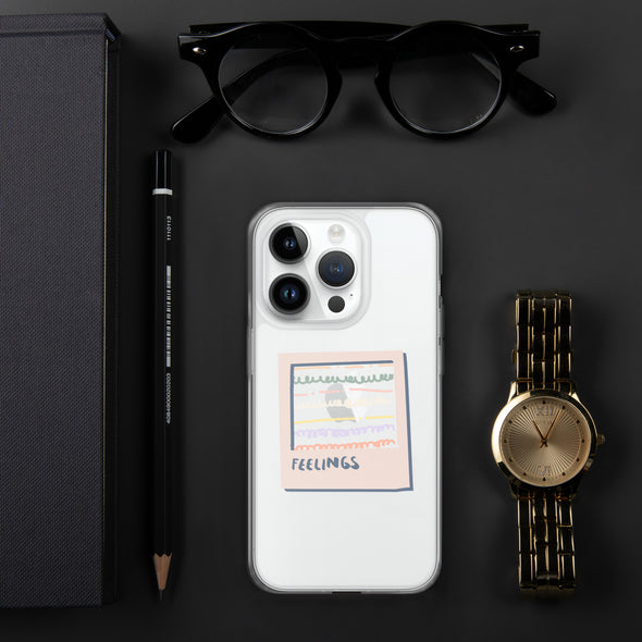 Feelings Transparent iPhone Case