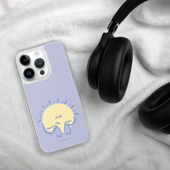Dimmed Sun Transparent iPhone Case