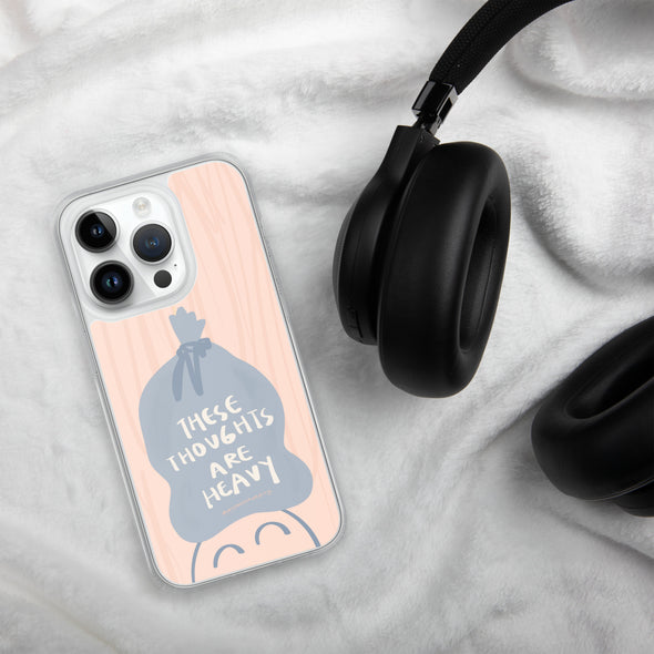 Heavy Thoughts iPhone Case