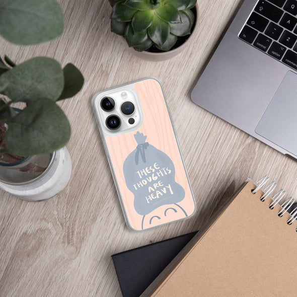 Heavy Thoughts iPhone Case