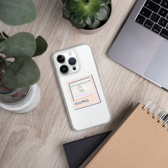 Feelings Transparent iPhone Case