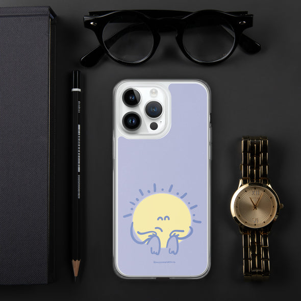 Dimmed Sun Transparent iPhone Case