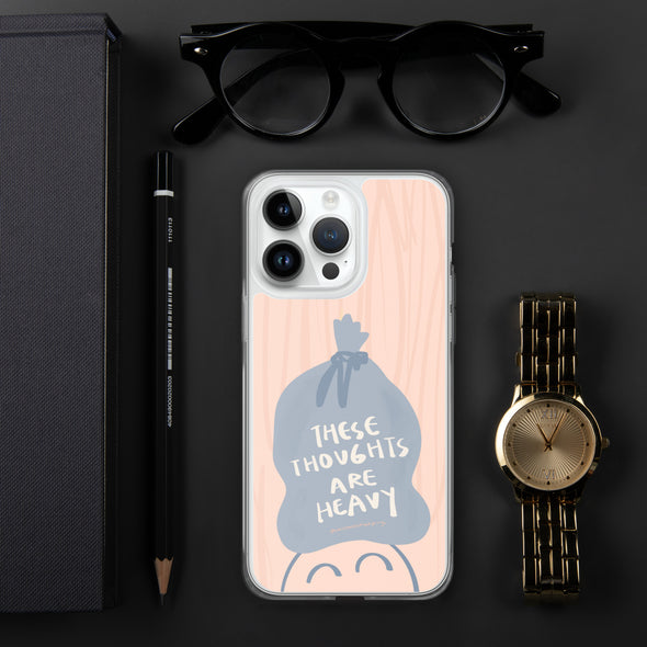 Heavy Thoughts iPhone Case