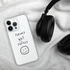 Slowly but surely Transparent iPhone Case - Justsomesimplethings