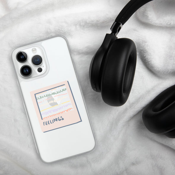 Feelings Transparent iPhone Case