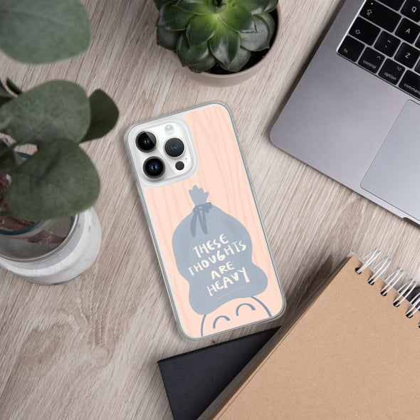 Heavy Thoughts iPhone Case