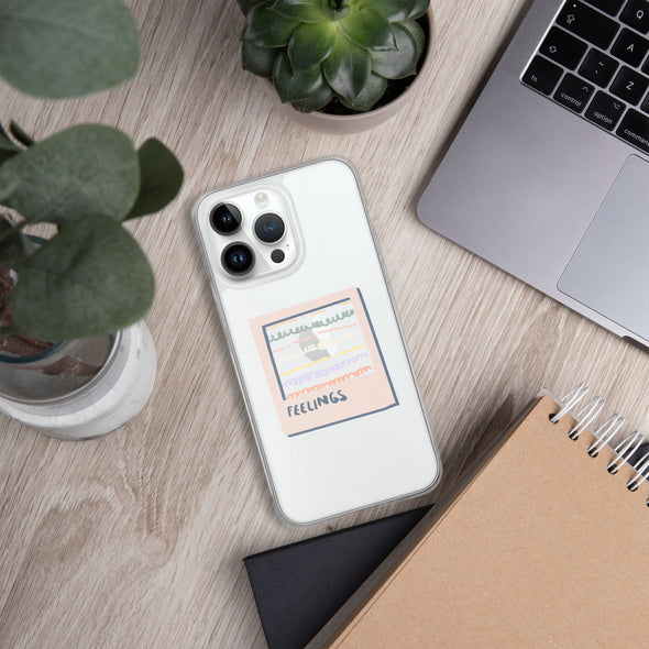 Feelings Transparent iPhone Case