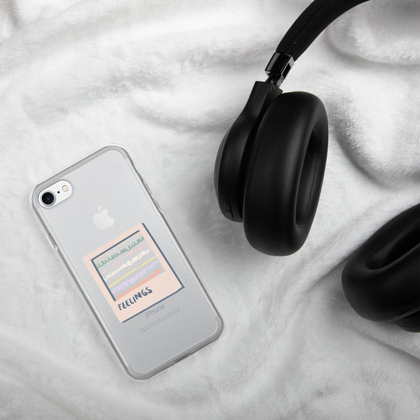 Feelings Transparent iPhone Case