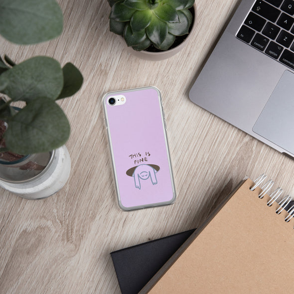 This is fine Transparent iPhone Case