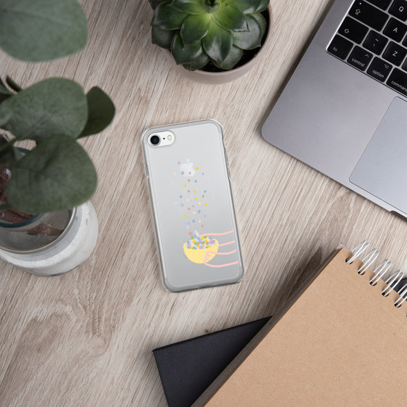 Sprinkles Bowl Transparent iPhone Case