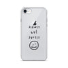 Slowly but surely Transparent iPhone Case