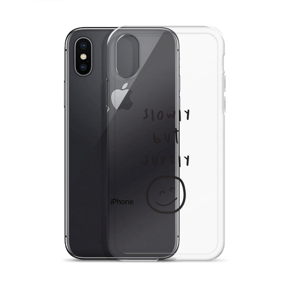 Slowly but surely Transparent iPhone CaseSlowly but surely Transparent iPhone Case