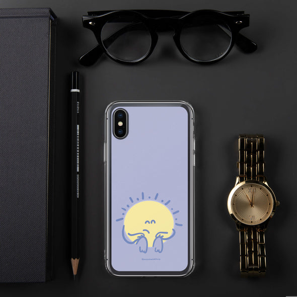 Dimmed Sun Transparent iPhone Case