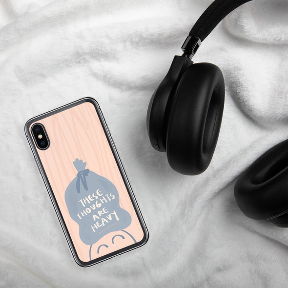 Heavy Thoughts iPhone Case