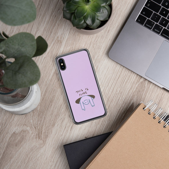 This is fine Transparent iPhone Case