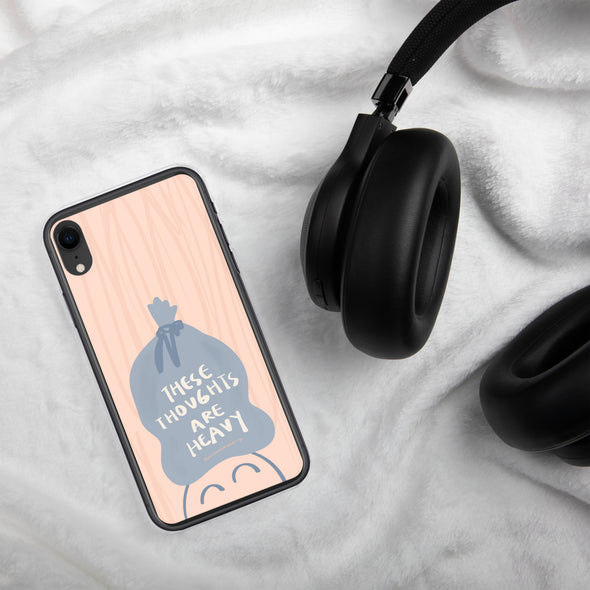 Heavy Thoughts iPhone Case