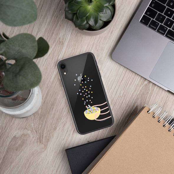 Sprinkles Bowl Transparent iPhone Case