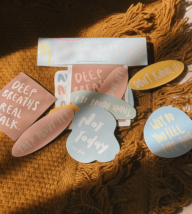 Mental Check Sticker Pack - Thewearablethings