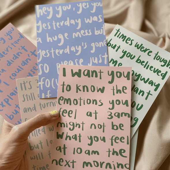 Just thoughts | Postcard - Thewearablethings