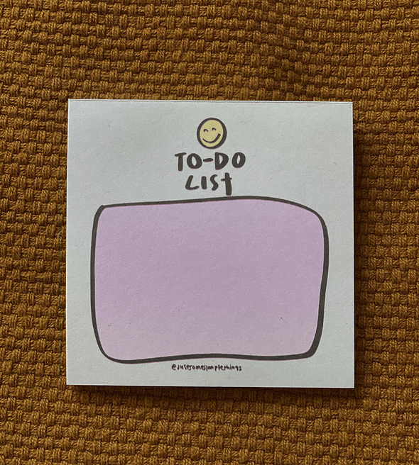 To Do & Not To Do List Mini Notepad