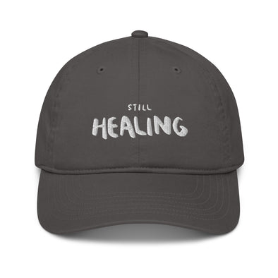 Still healing Organic dad hat